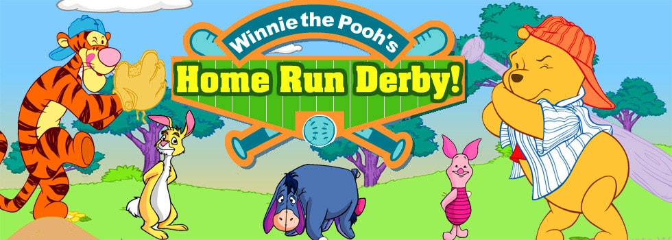 Winnie The Pooh Home Run Derby Game - Play Free Baseball ...